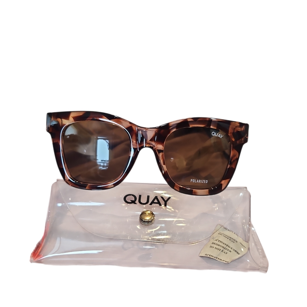Quay Tortoise Shell Sunglasses